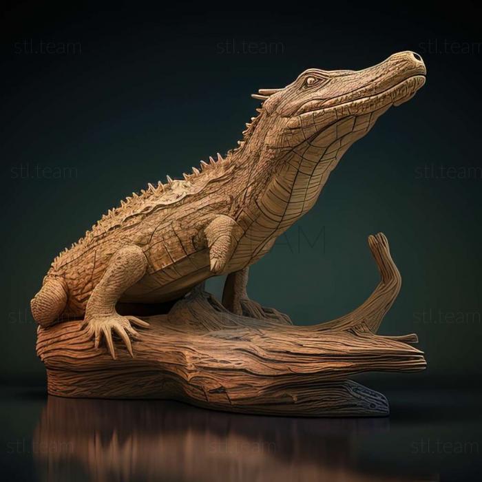 Густав крокодил известное животное